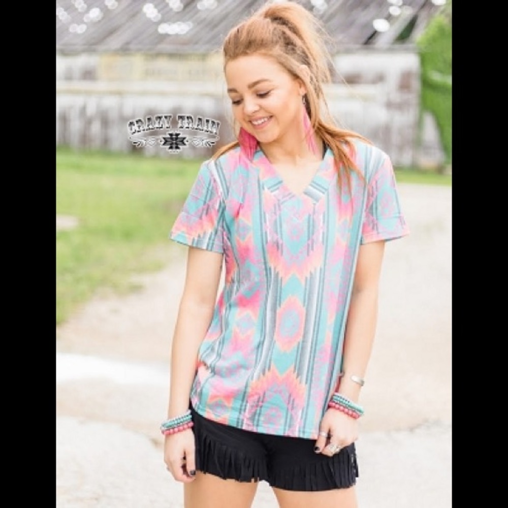 Mayhem Aztec Top